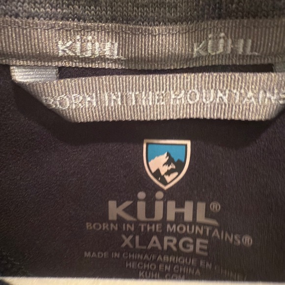 Kuhl Mens Quarter Zip Pullover Long Sleeve Athletic Top Layer XL - Picture 2 of 3